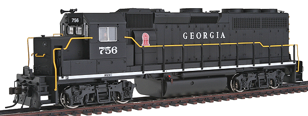 EMD GP40-2 Phase I - Standard DC - Master(R) Silver -- Georgia Railraod #756
