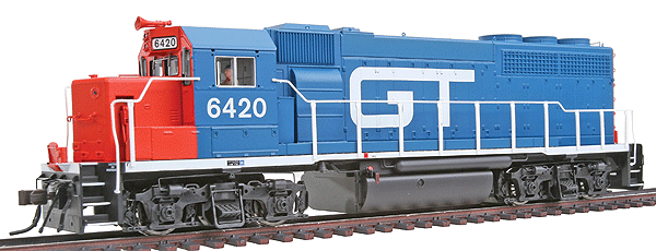 EMD GP40-2 Phase I - Standard DC - Master(R) Silver -- Grand Trunk Western #6420