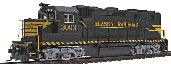 EMD GP40-2 Phase I w/Sound & DCC - Master(R) Gold -- Alaska Railroad #3003