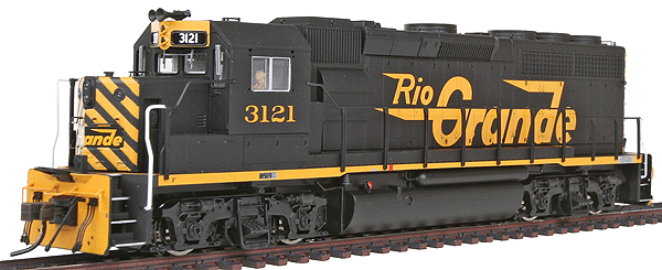 EMD GP40-2 Phase I w/Sound & DCC - Master(R) Gold -- Denver & Rio Grande Western #3121