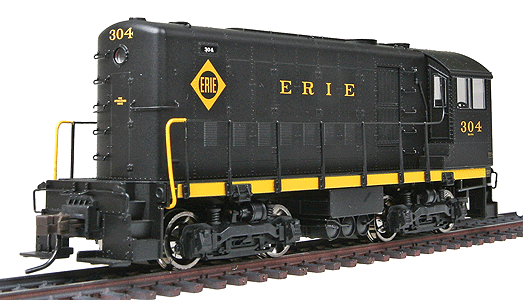 Alco HH660 - Standard DC - Master(R) Silver -- Erie #304 (black, yellow)
