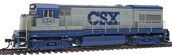 GE U30B Phase II - Standard DC - Master(R) Silver -- CSX #5341