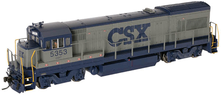 GE U30B Phase II - Standard DC - Master(R) Silver -- CSX #5353