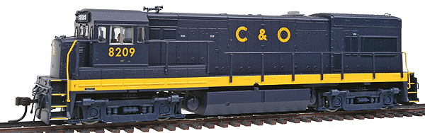 GE U30B Phase II w/Sound & DCC - Master(R) Gold -- Chesapeake & Ohio #8209