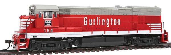 GE U30B Phase II w/Sound & DCC - Master(R) Gold -- Chicago Burlington & Quincy #154