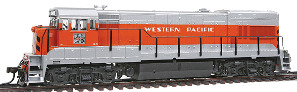 GE U30B Phase II w/Sound & DCC - Master(R) Gold -- Western Pacific #759