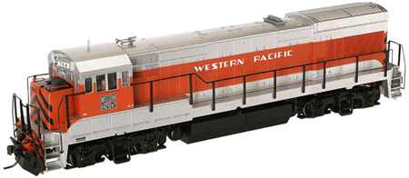 GE U30B Phase II w/Sound & DCC - Master(R) Gold -- Western Pacific #764