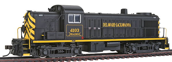 Alco RS3 - Standard DC - Master(R) Silver -- Delaware, Lackawanna & Western #4103