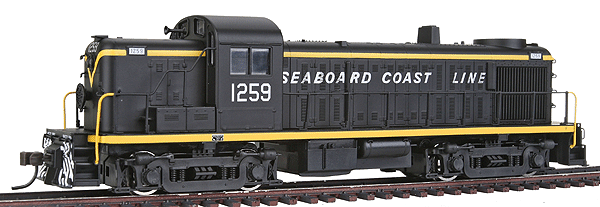 Alco RS3 - Standard DC - Master(R) Silver -- Seaboard Coast Line #1259