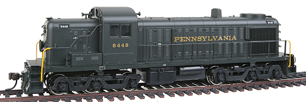 Alco RSD4/5 - Standard DC - Master(R) Silver -- Pennsylvania Railroad #8448