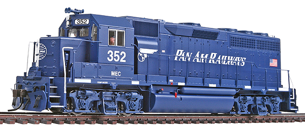 EMD GP40 - Standard DC - Master(R) Silver -- Pan Am Railways (MEC) #352