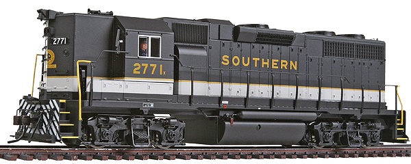 EMD GP38 High Nose - Standard DC - Master(R) Silver -- Southern #2771
