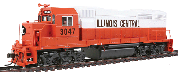 EMD GP40 w/Sound & DCC - Master(R) Gold -- Illinois Central #3047