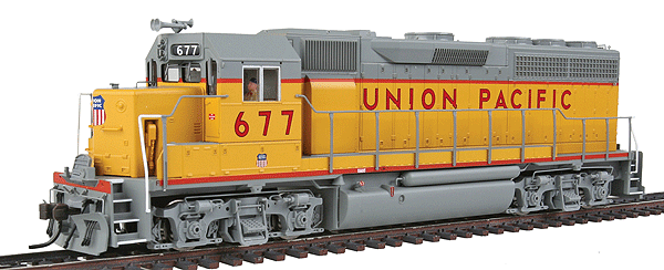 EMD GP40 w/Sound & DCC - Master(R) Gold -- Union Pacific #677