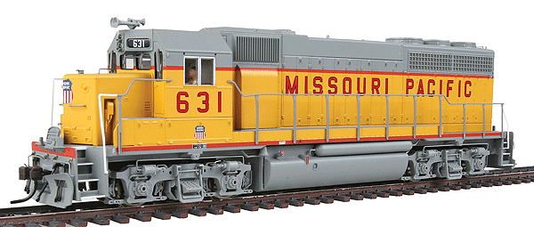 EMD GP40 w/Sound & DCC - Master(R) Gold -- Missouri Pacific #631