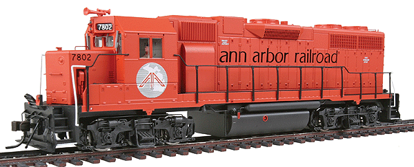 EMD GP38 w/Sound & DCC - Master(R) Gold -- Ann Arbor #7802