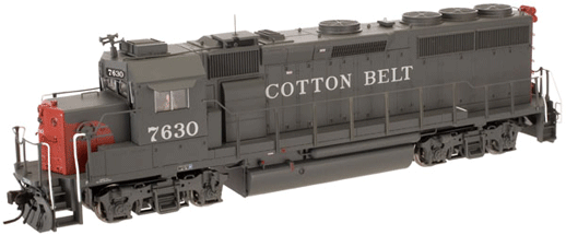 EMD GP40-2 Phase II w/Sound & DCC - Master(R) Gold -- Cotton Belt #7630