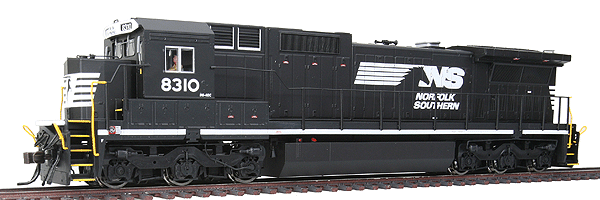 Master(TM) Series Gold Diesel GE Dash 8-40C w/Sound & DCC -- Norfolk Southern #8310 (black, Horse Head Logo)