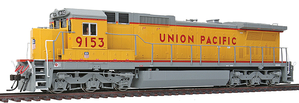 Master(TM) Series Gold Diesel GE Dash 8-40C w/Sound & DCC -- Union Pacific #9153 (yellow, gray)