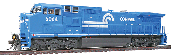 Master(TM) Series Gold Diesel GE Dash 8-40C w/Sound & DCC -- Conrail #6064 (blue)