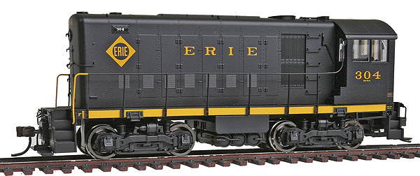 Alco HH600/660 w/Sound & DCC - Master(R) Gold -- Erie Lackawanna #304 (black, yellow)