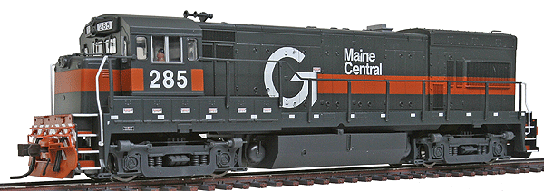 GE U23B w/Low Nose w/Sound & DCC - Master(R) Gold -- Guilford (Maine Central) #285 w/Nose Light
