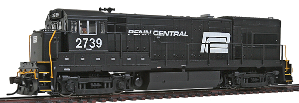 GE U23B w/Low Nose w/Sound & DCC - Master(R) Gold -- Penn Central #2739
