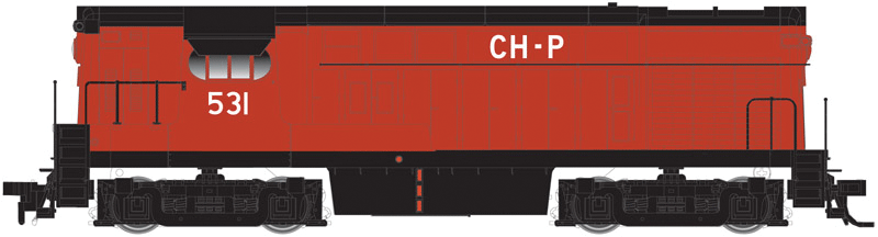 FM H16-44 Late Body w/Sound & DCC - Master(R) Gold -- Chihuahua al Pacifico #531 (orange, black)