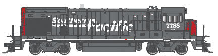 GE B30-7 Phase 1 Low-Nose w/Light, No Anticlimber w/Sound & DCC - Master Gol -- Cotton Belt SSW #7788 (gray, red, SP Speed Lettering)