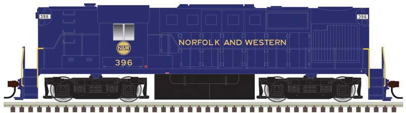Alco RS11 - LokSound & DCC - Master(R) Gold -- Norfolk & Western #405 (blue, yellow; Hamburger Logo)