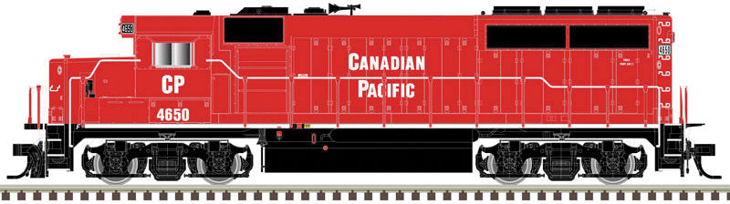 EMD GP40-2 - LokSound and DCC - Master Gold(R) -- Canadian Pacific 4650 (red, white, Non-Standard Lettering)