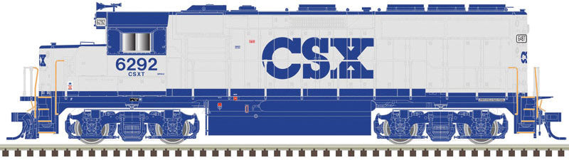 EMD GP40-2 - LokSound and DCC - Master Gold(R) -- CSX Transportation #6292 (Early Scheme; blue, gray)