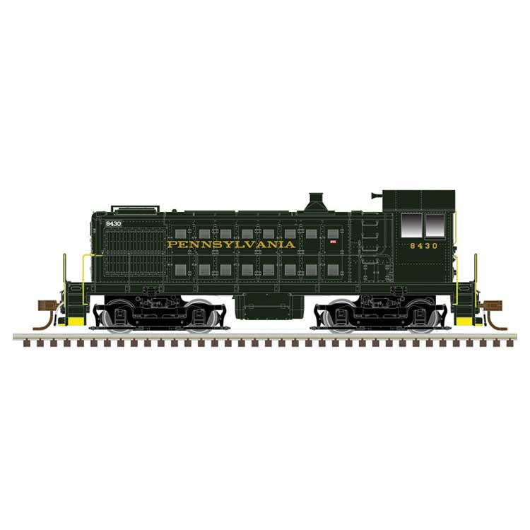 Alco S4 - LokSound and DCC - Master(R) Gold -- Pennsylvania Railroad 8434 (dark green, yellow)