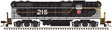 EMD GP7 - Standard DC - Classic(R) Silver -- Missouri Pacific 216 (Ex-C&EI, black, white, MP Buzz Saw Logo)