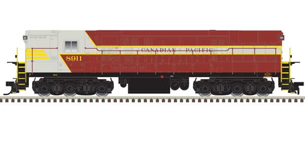 FM H-24-66 Phase 2 Trainmaster - LokSound & DCC - Master(R) Gold -- Canadian Pacific #8911 (Late Scheme, gray, maroon, yellow)