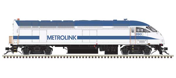 Motive Power Industries MP36PH-3C - ESU LokSound & DCC - Master(R) Gold -- Metrolink #892 (white, blue)