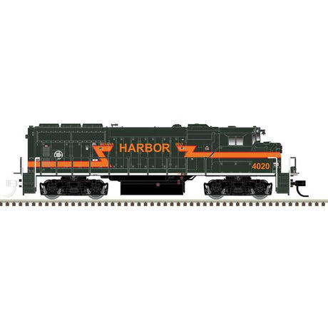 GMD GP40-2W CN Version - ESU LokSound and DCC - Master(R) -- Indiana Harbor Belt #4021 (black, orange)