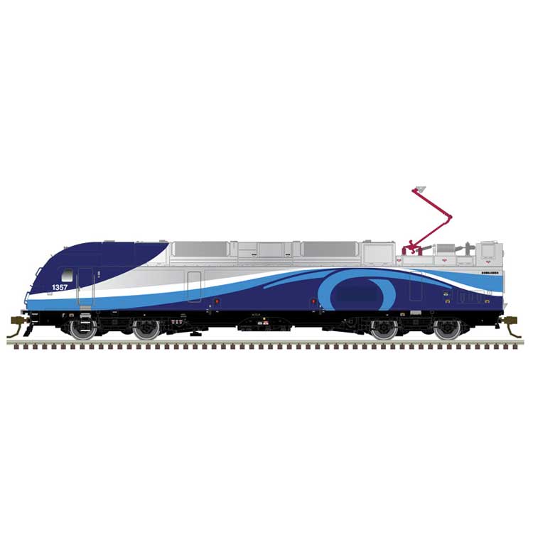 Bombardier ALP-45DP Dual Mode - Standard DC - Master(R) Silver -- Montreal EXO #1360 (Patched, silver, blue, white, black)