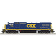 GE Dash 8-40CW - Standard DC - Master(R) Silver -- CSX Transportation #7788 (YN3; blue, yellow, black; Website Logo)