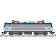 AEM-7 Electric - Standard DC - Master(R) Silver -- Amtrak #950 (Phase V, silver, blue, red, Travelmark Logo)