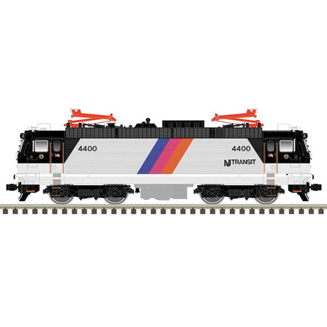 ALP-44 Electric - Standard DC - Master(R) Silver -- NJ Transit #4424 (silver, black, blue, magenta, orange)