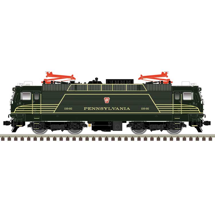 ALP-44 Electric - Standard DC - Master(R) Silver -- Pennsylvania Railroad #11846 (Fantasy Scheme, Brunswick Green, Gold)