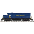Alco C420 Low Nose - Standard DC - Master(R) Silver -- Norfolk & Western #2578 (blue, yellow)