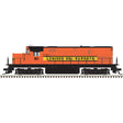 Alco C420 Low Nose - Standard DC - Master(R) Silver -- Ferrocarrilles Unidos Sureste FUS #511 (orange, yellow, black)