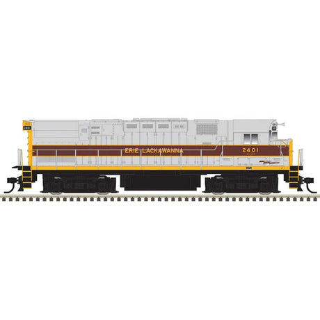 Alco C424 - Standard DC - Master(R) Silver -- Erie Lackawanna #2415 (gray, maroon, yellow)