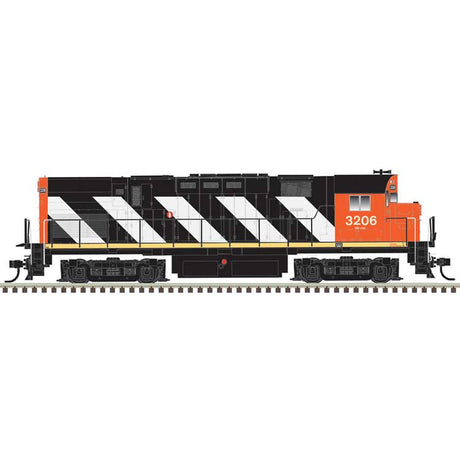 Alco C424 - Sound and DCC - Master(R) Gold -- Canadian National #3234 (Sargent Stripes, black, white, red)