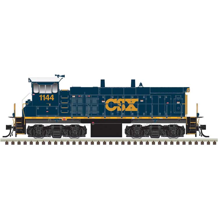 MP15DC - Standard DC - Master(R) Silver -- CSX #1149 (YN3, blue, yellow)