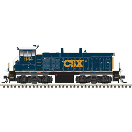 MP15DC - Standard DC - Master(R) Silver -- CSX #1149 (YN3, blue, yellow)