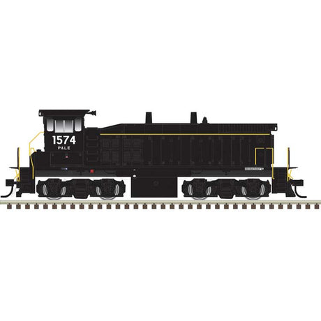 MP15DC - Sound and DCC - Master(R) Gold -- Pittsburgh & Lake Erie #1589 (black, yellow)