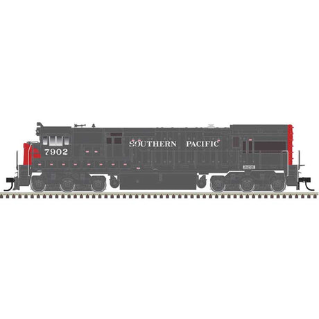 GE U30C Low Nose Phase II/III - Sound and DCC - Master(R) Gold -- Southern Pacific #7914 (gray, red)
